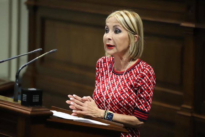 La diputada del Grupo Parlamentario Popular, Australia Navarro