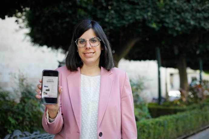 La alcaldesa de Laujar (Almería) y diputada provincial, Almudena Morales