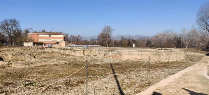 Yacimiento de Valbuena en Logroño tras las obras de consolidación