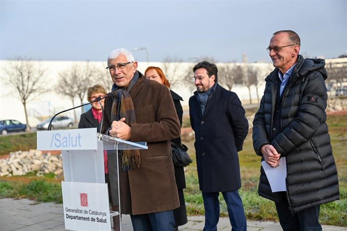El conseller de Salud, Manel Balcells, ha anunciado la construcción este viernes