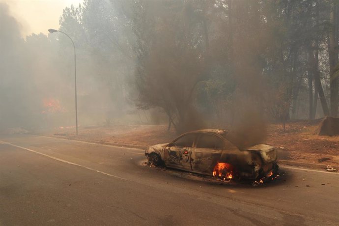 Incendios en Chile.