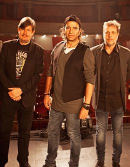 El trío 'Los Secretos'.