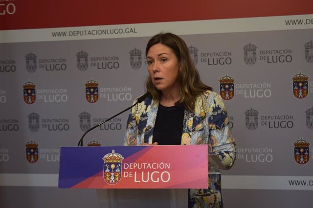 Archivo - La portavoz de la Diputación, Pilar García Porto