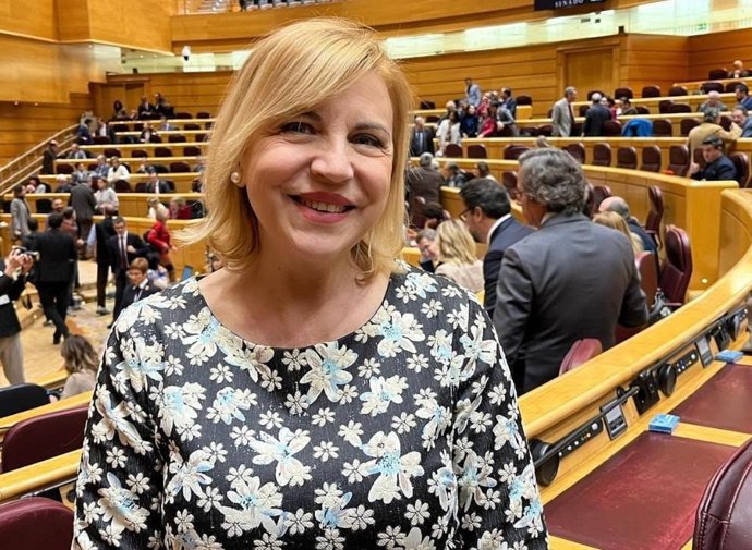 La senadora del PP, Violante Tomás