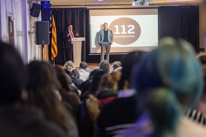 Els consellers d'Interior i d'Educació, Joan Ignasi Elena i Josep Gonzlez-Cambray