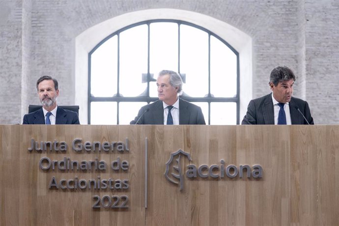 Archivo - Junta General Ordinaria de Accionistas de Acciona de 2022