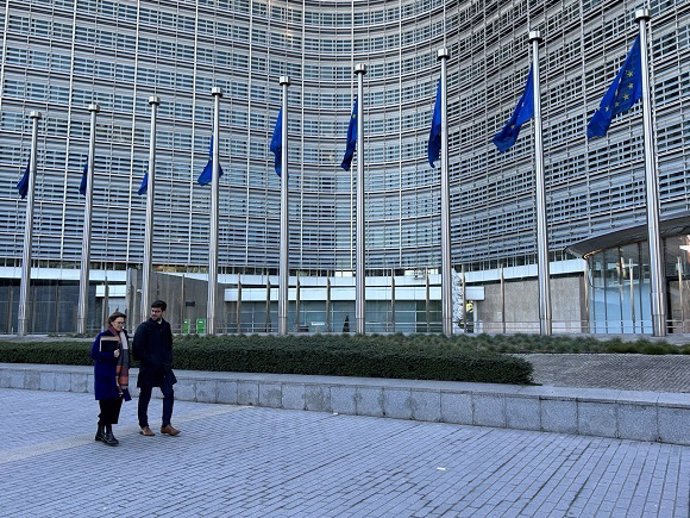 Sede de la Comisión Europea en Bruselas (Bélgica).