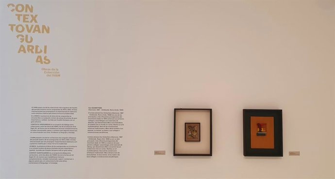 Dos obras de Kurt Schwitters protagonizan la segunda muestra de 'Contexto vanguardias' en el MACA