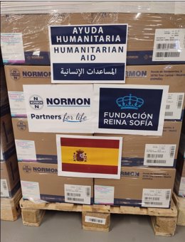 Normon dona más de 7 toneladas de medicamentos esenciales a Turquía y Siria