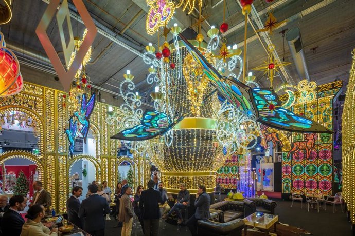 Estand de Ximenez Group en la mayor feria internacional del sector de la Navidad, Christmasworld, en Frankfurt.