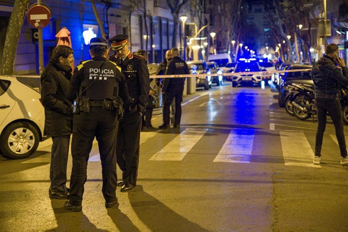 Batlle i Sallent durant el dispositiu
