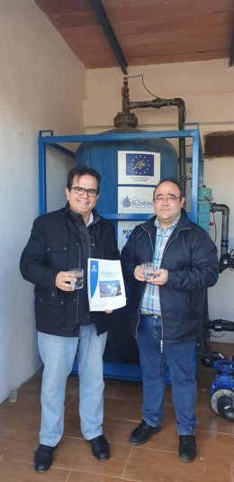 Diputación de Almería garantiza el agua potable en Lucainena (Alcolea)con una potabilizadora móvil
