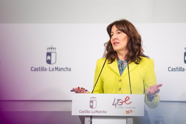La consejera de Igualdad y portavoz del Gobierno de Castilla-La Mancha, Blanca Fernández.