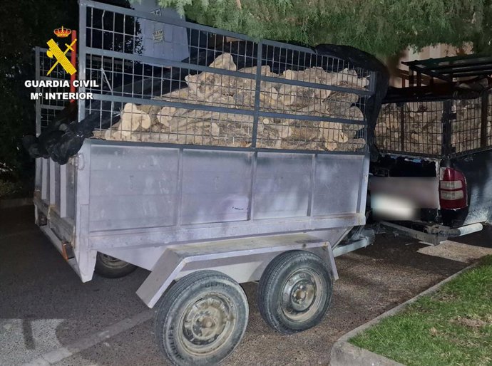 Semirremolque robado en Turrillas (Almería)