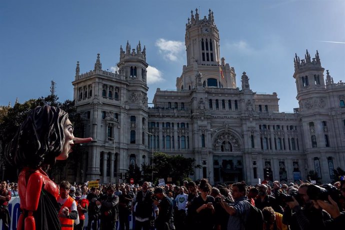 Archivo - Manifestación por la Sanidad Pública de noviembre