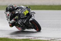 Joan Mir: "Las sensaciones bajo la lluvia no han sido malas"