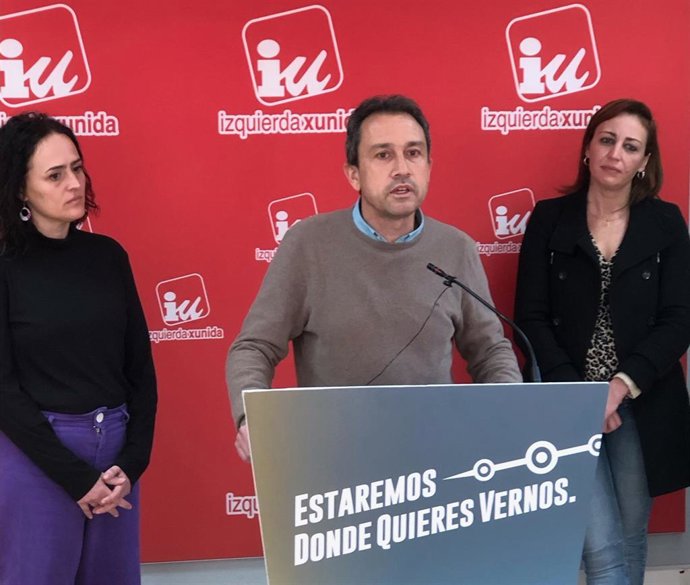 El diputado y coordinador autonómico de IU, Ovidio Zapico