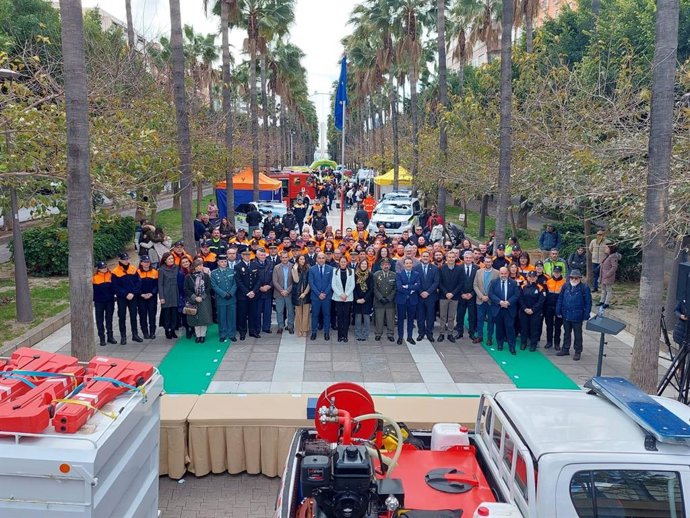 Conmemoración del Día Europeo del 112 con el reconocimiento a las asociaciones de Protección Civil.