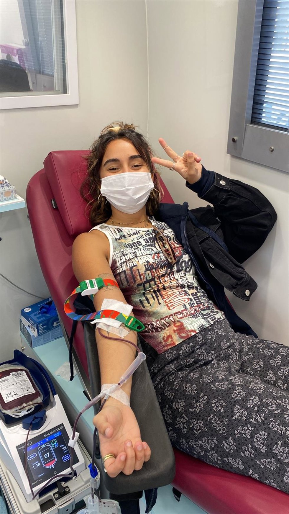 Donante de sangre del ICHH
