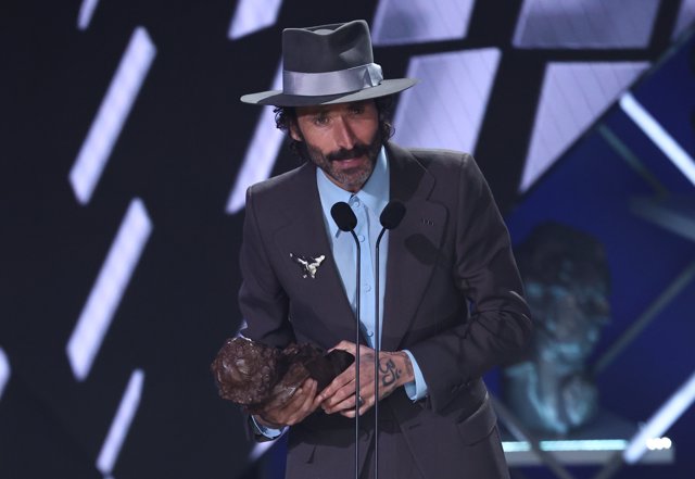 Leiva en la gala de los Goya