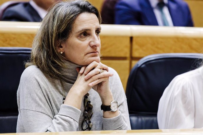 La vicepresidenta i ministra per a la Transició Ecolgica i el Repte Demogrfic, Teresa Ribera