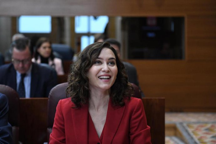 La presidenta de la Comunidad de Madrid, Isabel Díaz Ayuso.