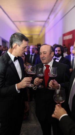 Fernando Ezquerro, presidente DOCa Rioja con Pedro