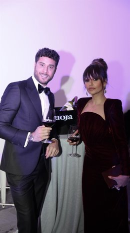 José Lamuño y Mónica Cruz, embajadores de Rioja en la ceremonia de los premios Goya