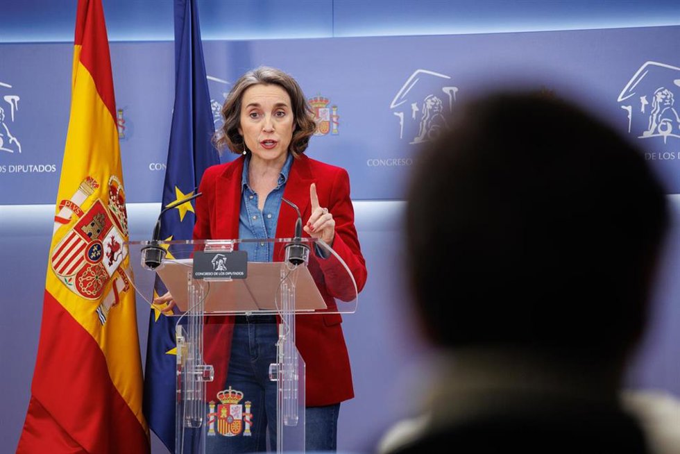 La portavoz del PP en el Congreso, Cuca Gamarra