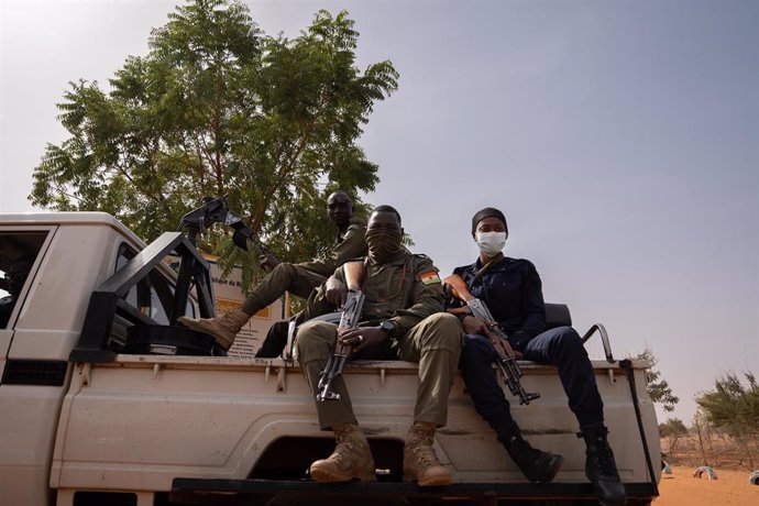 Miembros de las fuerzas de seguridad de Níger