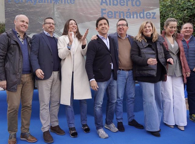 Presentación de Alberto Fernández como candidato del PP a la Alcaldía de Ayamonte