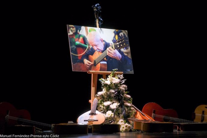 Homenaje por el fallecimiento del gaditano Julio Pardo Merelo, autor de coros