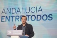 Moreno afronta el 28M como una "parada fundamental" en la "meta final" de las Generales y busca "aliados" en alcaldes