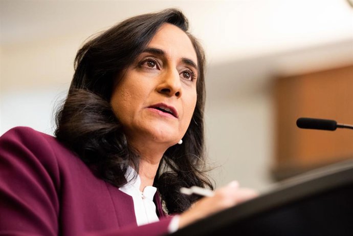 La ministra de Defensa de Canadá, Anita Anand