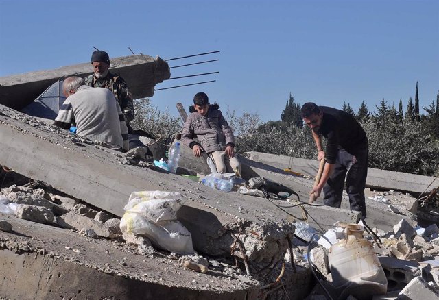 Imagen de archivo del terremoto en Siria