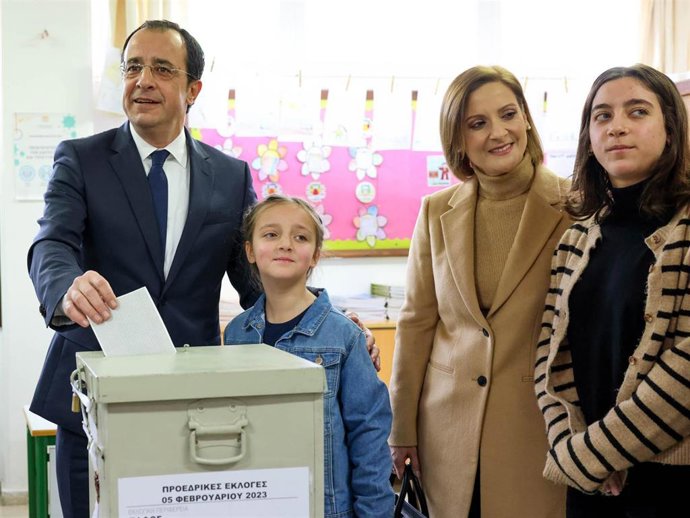 El presidente electo de Chipre, Nikos Christodoulides