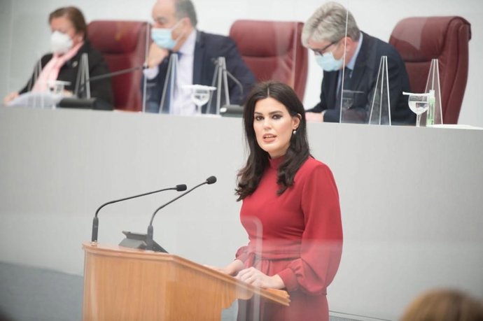 La portavoz del PP, Miriam Guardiola