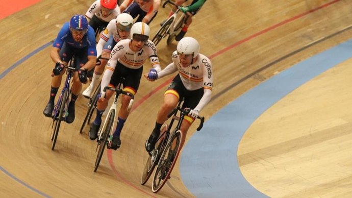 Albert Torres y Sebastián Mora concluyen sextos la madison del Campeonato de Europa