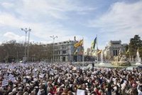 Mercedes González rechaza el tinte político de la marcha de Sanidad y pide "ser rápido" y revertir la gestión de Ayuso