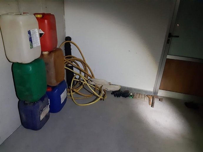 Material intervenido.