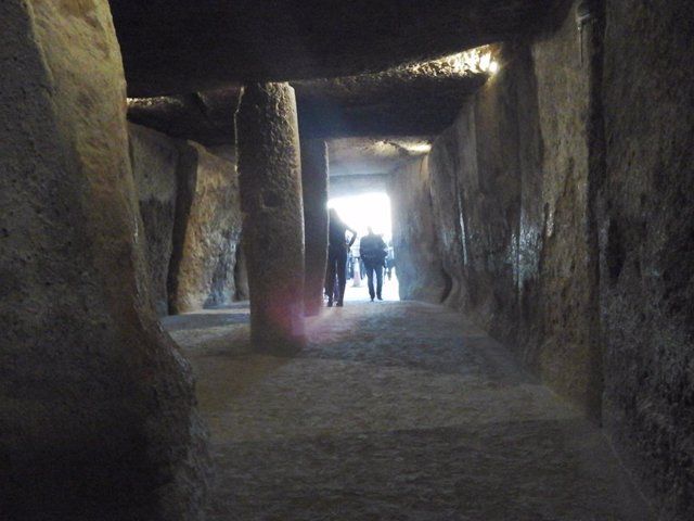 Galería del dolmen de Menga