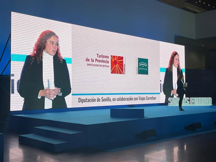 Manuela Cabello, vicepresidenta de Prodetur, de la Diputación de Sevilla.