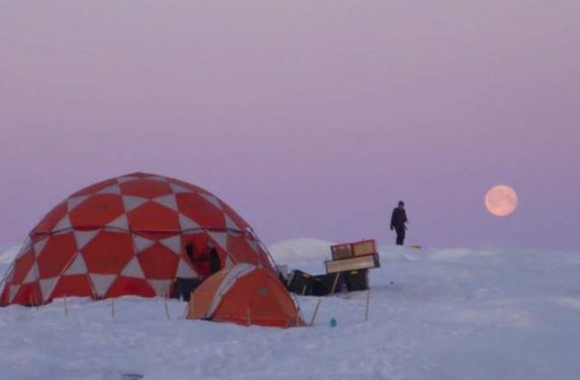 Trabajo de campo para el estudio en Groenlandia