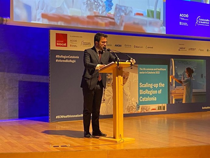 El presidente de la Generalitat, Pere Aragons