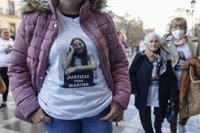 Familiares y allegados piden justicia por el asesinato de Marina antes del inicio del juicio contra su novia en Granada