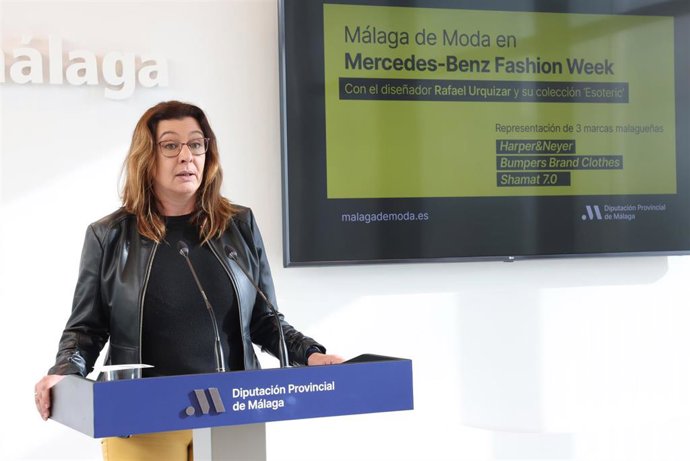 La diputada responsable de la marca Málaga de Moda, Esperanza González.