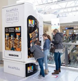 Las primeras máquinas de muestreo en el mundo.