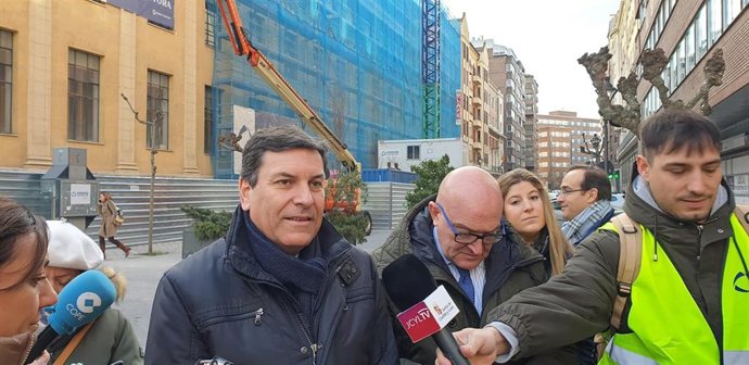 El Consejero De Economía Y Hacienda De La Junta De Castilla Y León, Carlos Fernández Carriedo