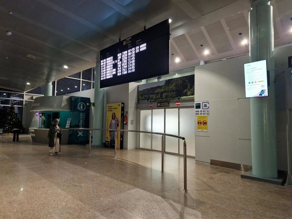 Imagen del aeopuerto de Vigo.