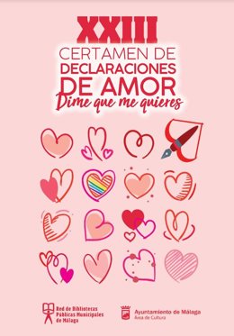Cartel del certamen 'Dime que me quieres'